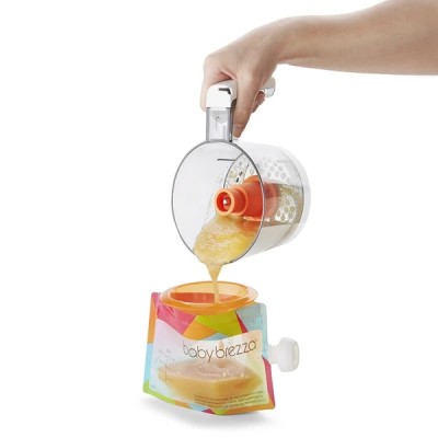 Wholesale sealed fresh squeeze bpa free refill reusable kid baby food spout pouch